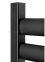Полотенцесушитель электрический NAVIN Ellipse Digital 500x1200 черный левый 3
