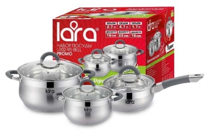 Набор посуды LARA Bell Promo LR02-95