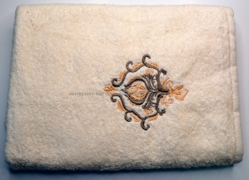 Полотенце махровое Vevien Cotton 70х140 белый